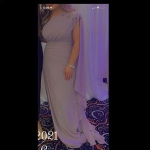 One shoulder dress
